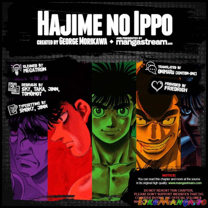 Hajime no Ippo Chapter 1025 - page 2
