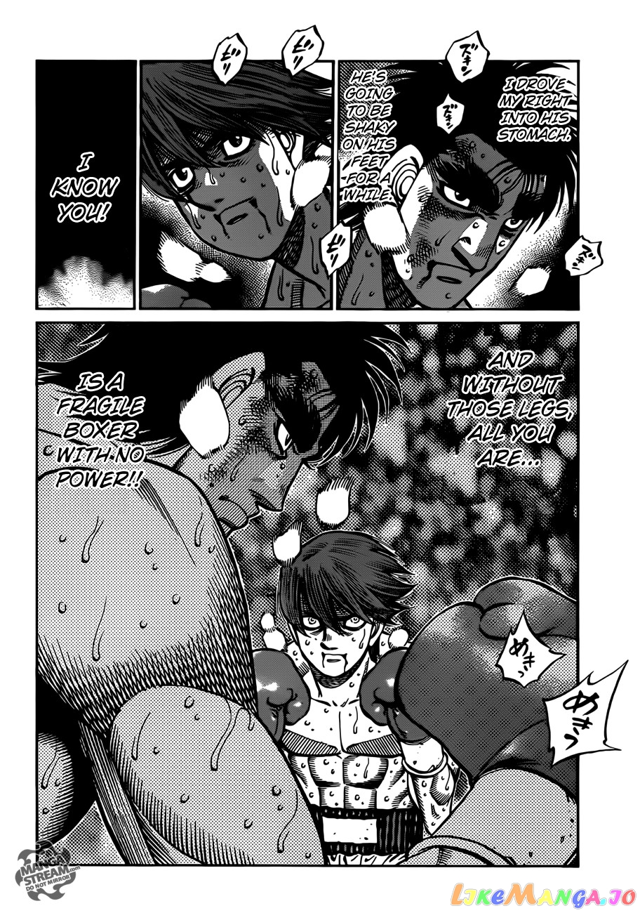 Hajime no Ippo Chapter 1025 - page 6