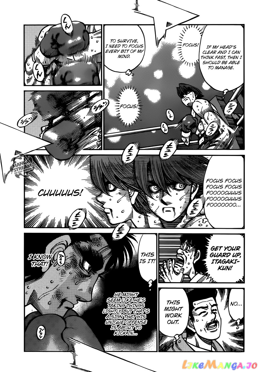 Hajime no Ippo Chapter 1025 - page 9