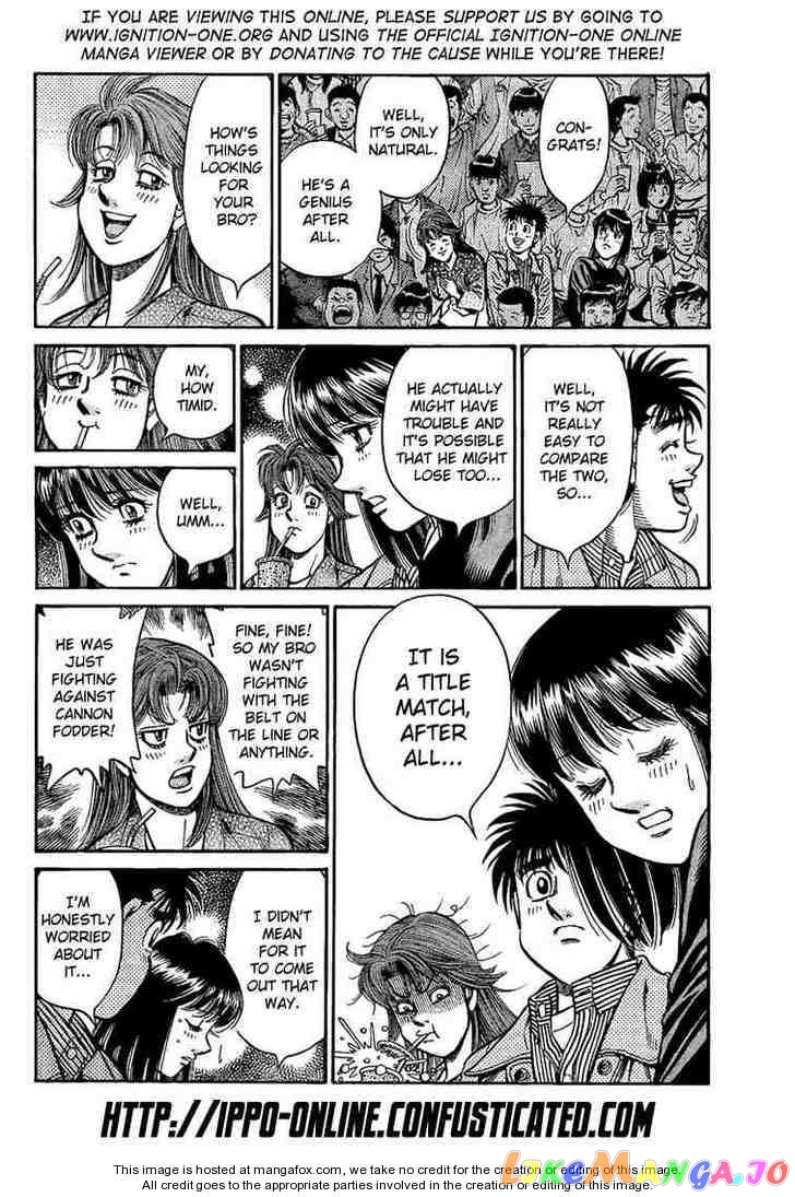 Hajime no Ippo Chapter 853 - page 2