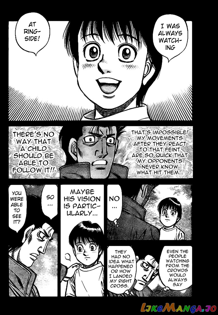 Hajime no Ippo Chapter 813 - page 9