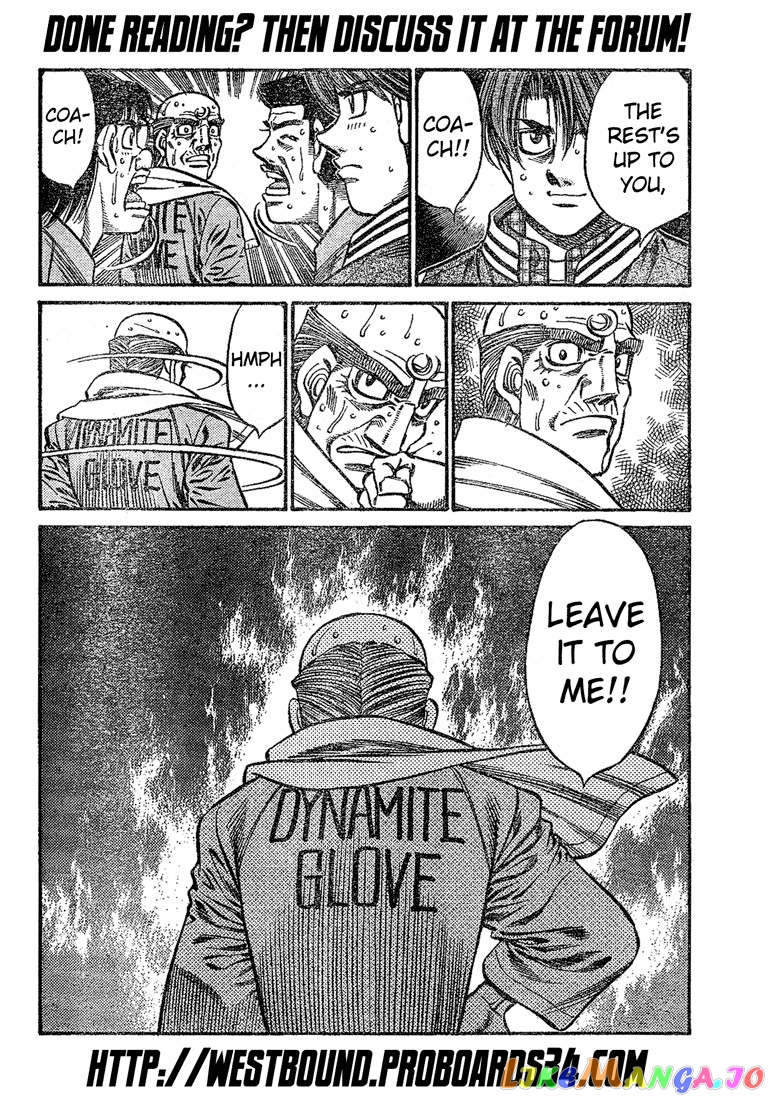 Hajime no Ippo Chapter 779 - page 18