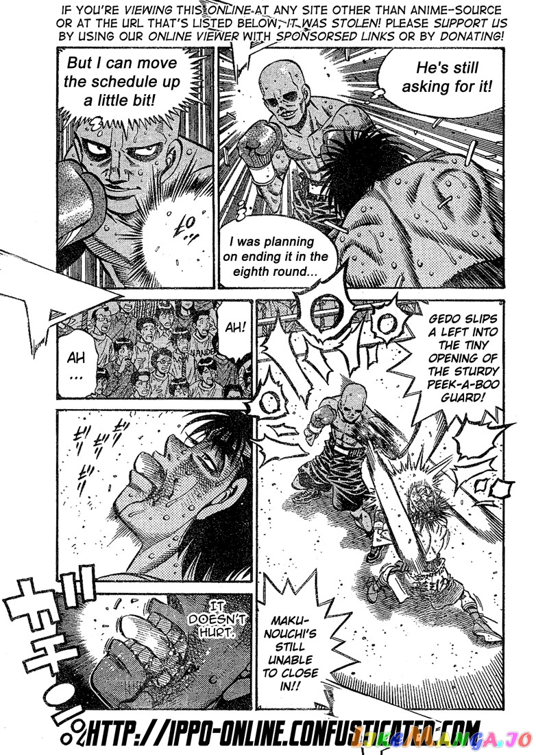 Hajime no Ippo Chapter 779 - page 3