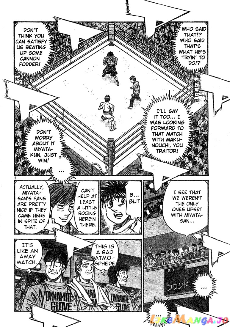 Hajime no Ippo Chapter 747 - page 2