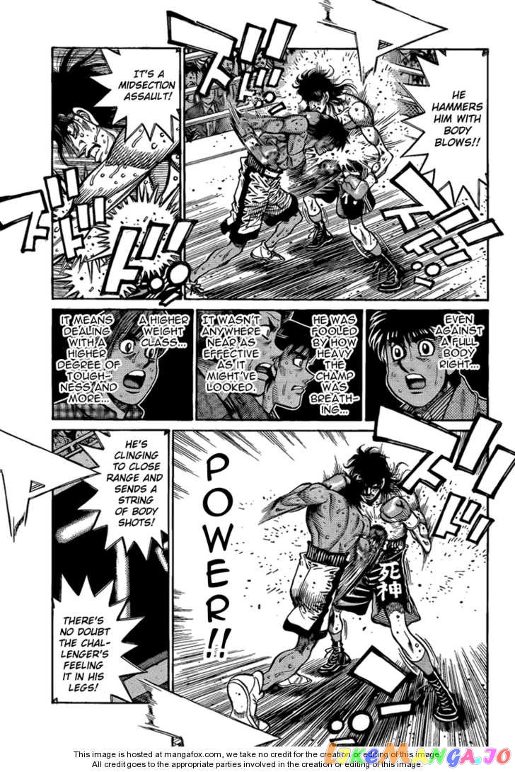 Hajime no Ippo Chapter 854 - page 5