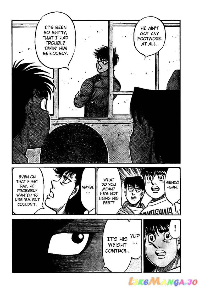 Hajime no Ippo Chapter 814 - page 10