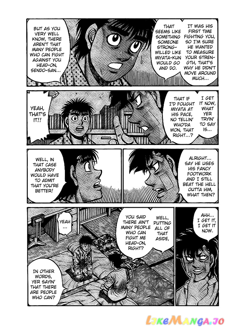 Hajime no Ippo Chapter 814 - page 5