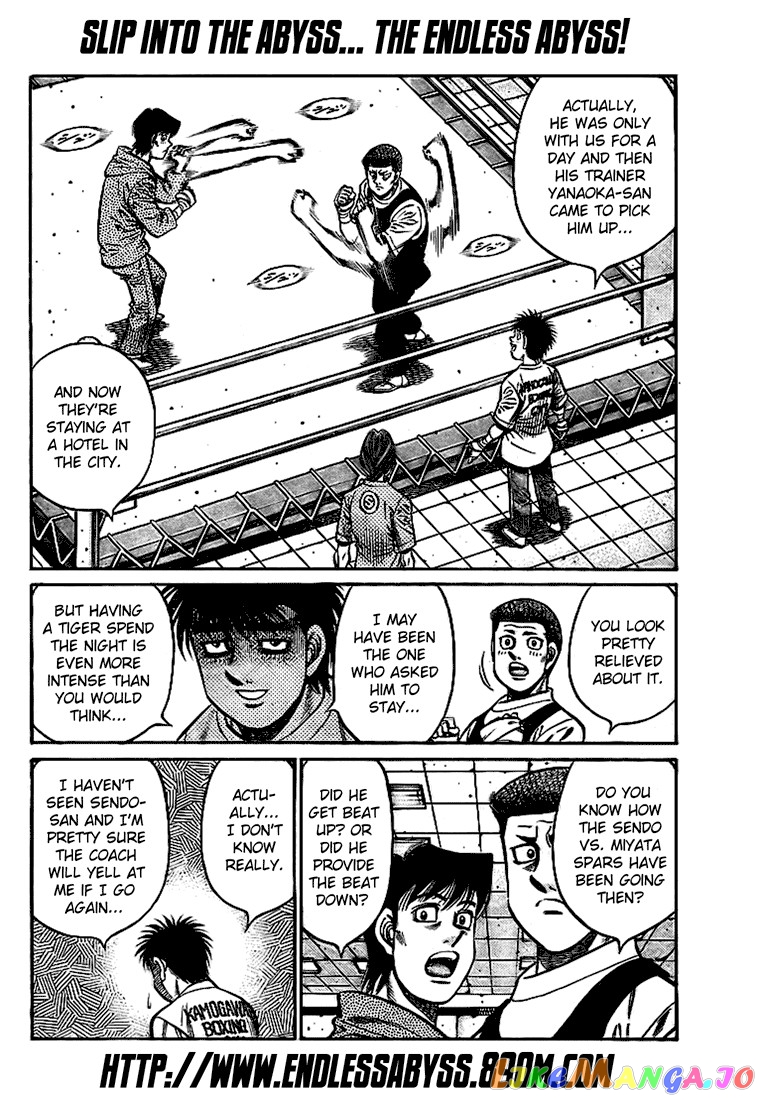 Hajime no Ippo Chapter 814 - page 8