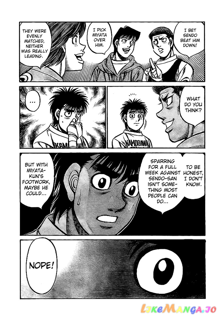 Hajime no Ippo Chapter 814 - page 9