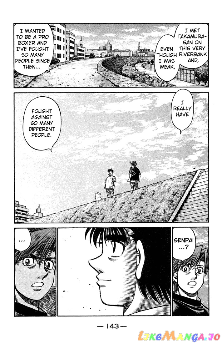 Hajime no Ippo Chapter 711 - page 16