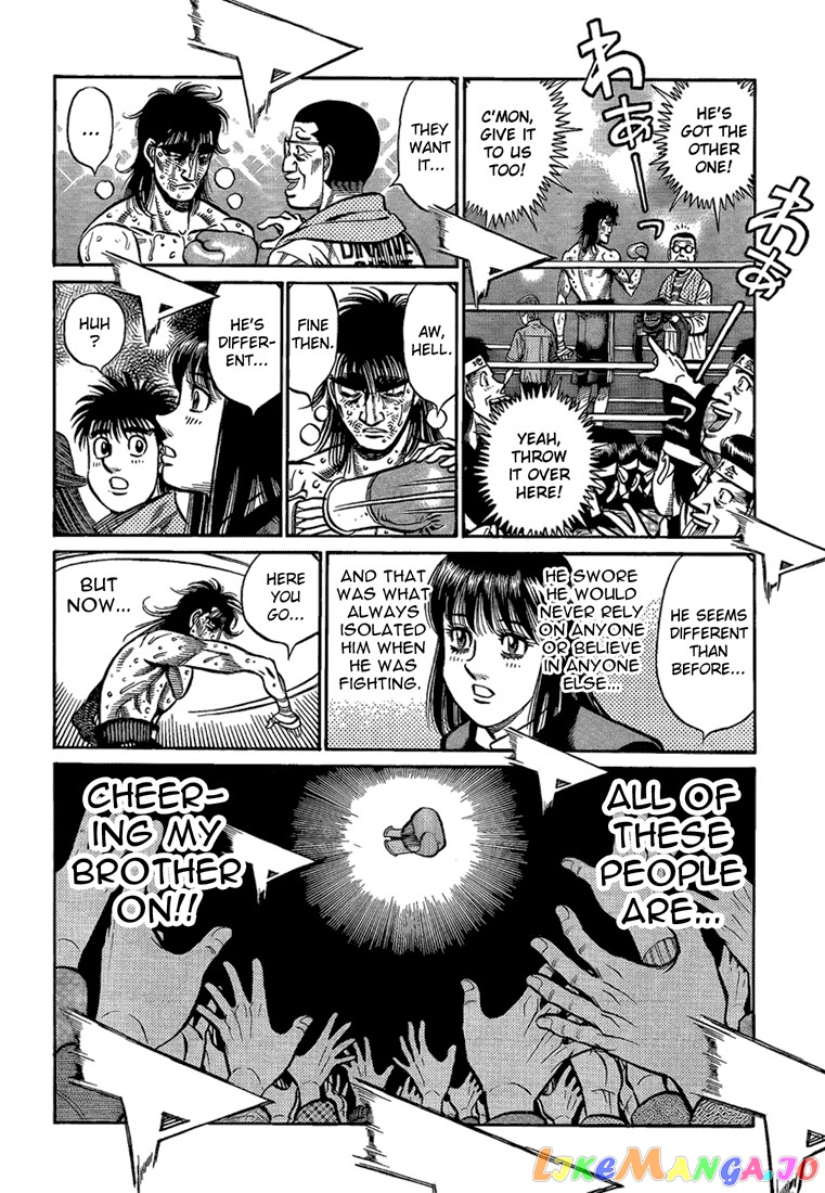 Hajime no Ippo Chapter 855 - page 16