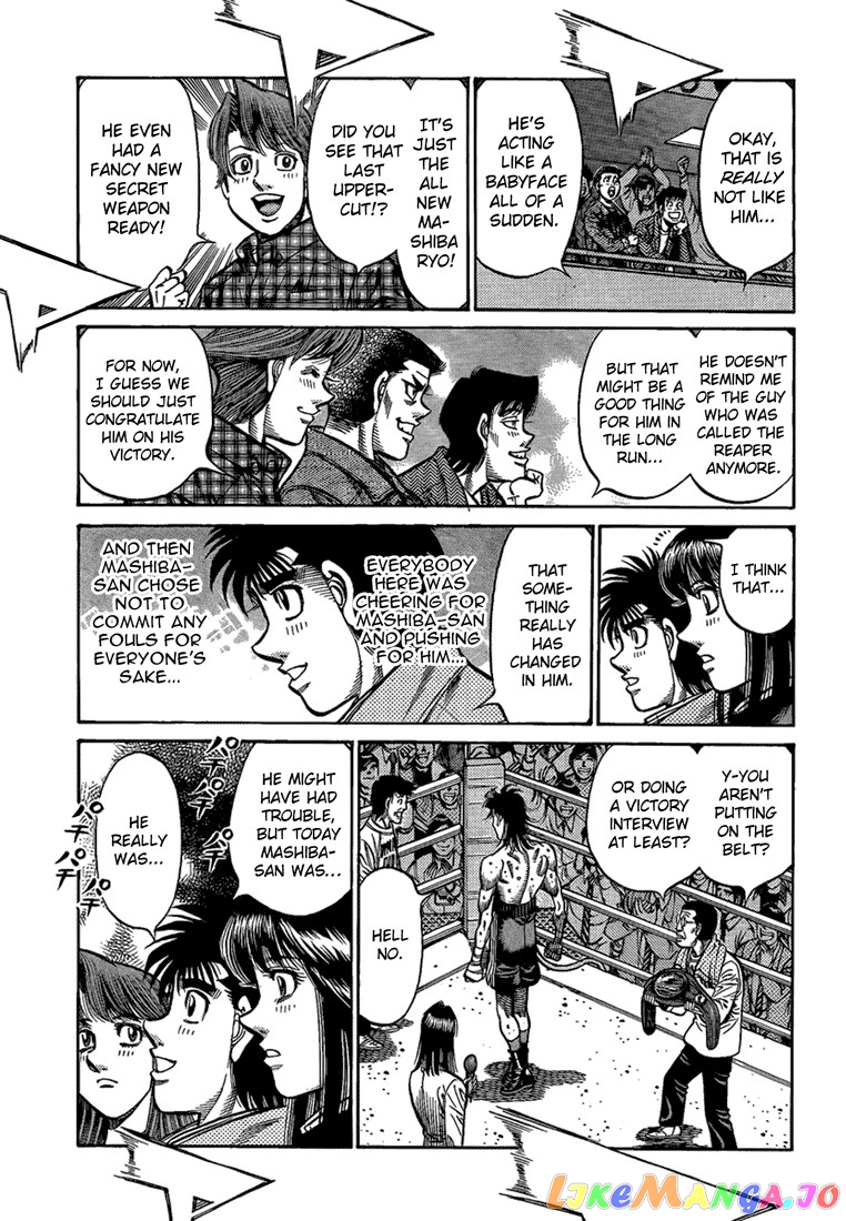 Hajime no Ippo Chapter 855 - page 17