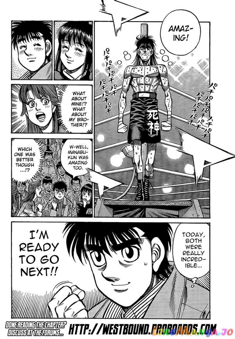 Hajime no Ippo Chapter 855 - page 18