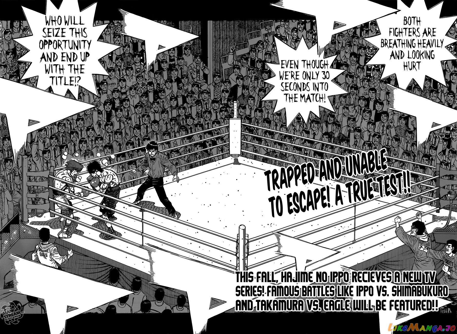 Hajime no Ippo Chapter 1027 - page 3