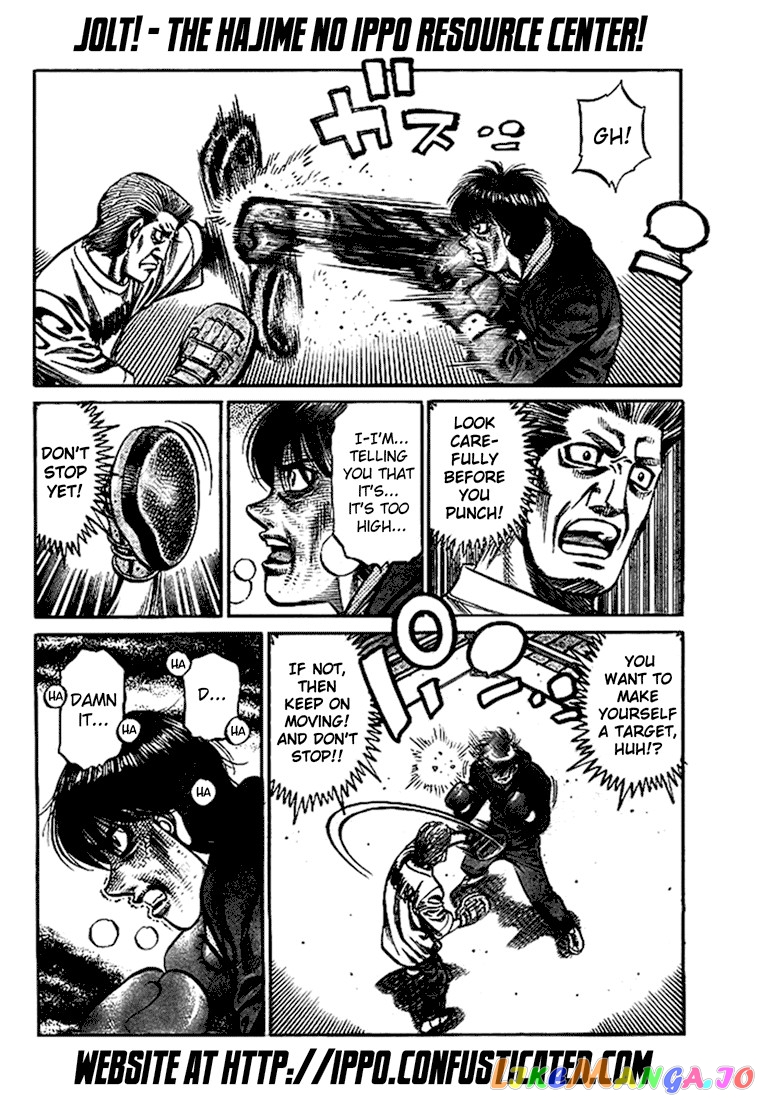 Hajime no Ippo Chapter 815 - page 14