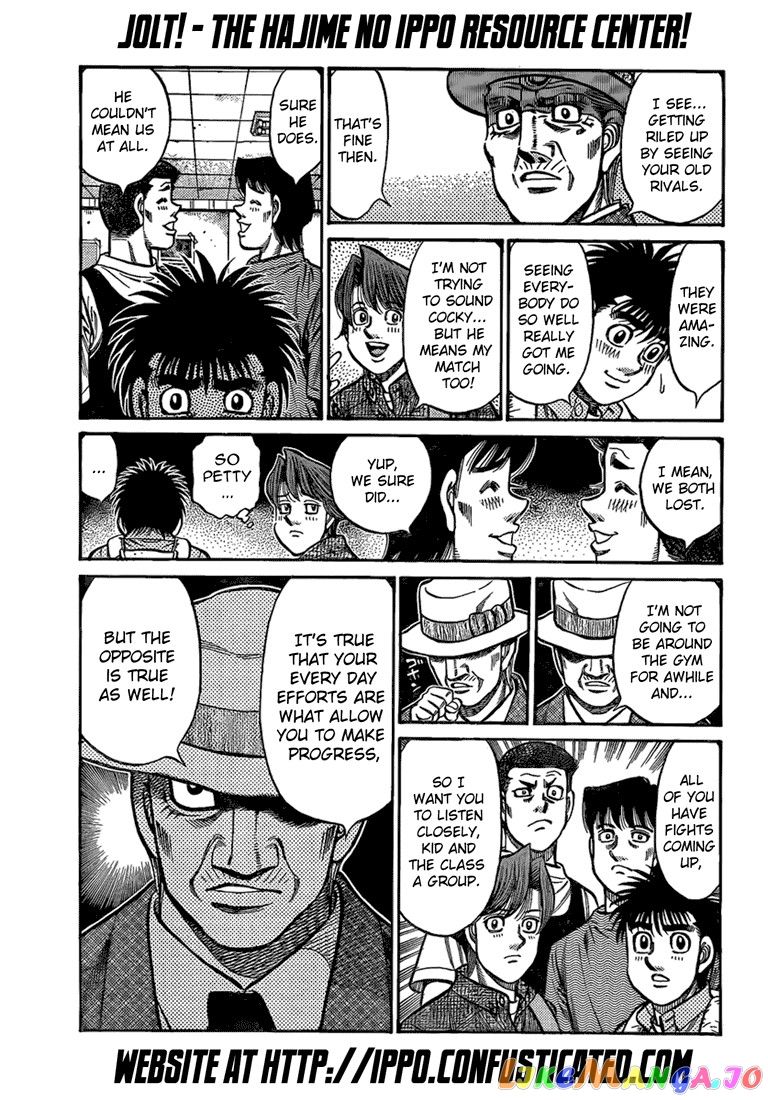 Hajime no Ippo Chapter 856 - page 13