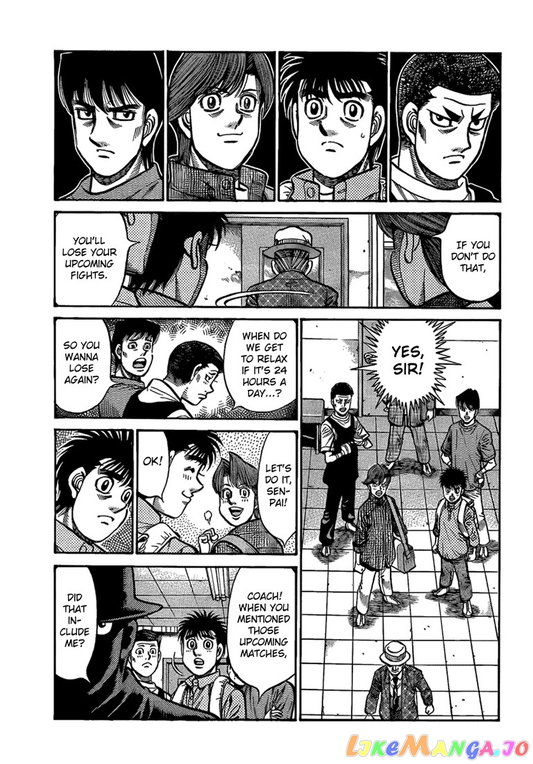 Hajime no Ippo Chapter 856 - page 15
