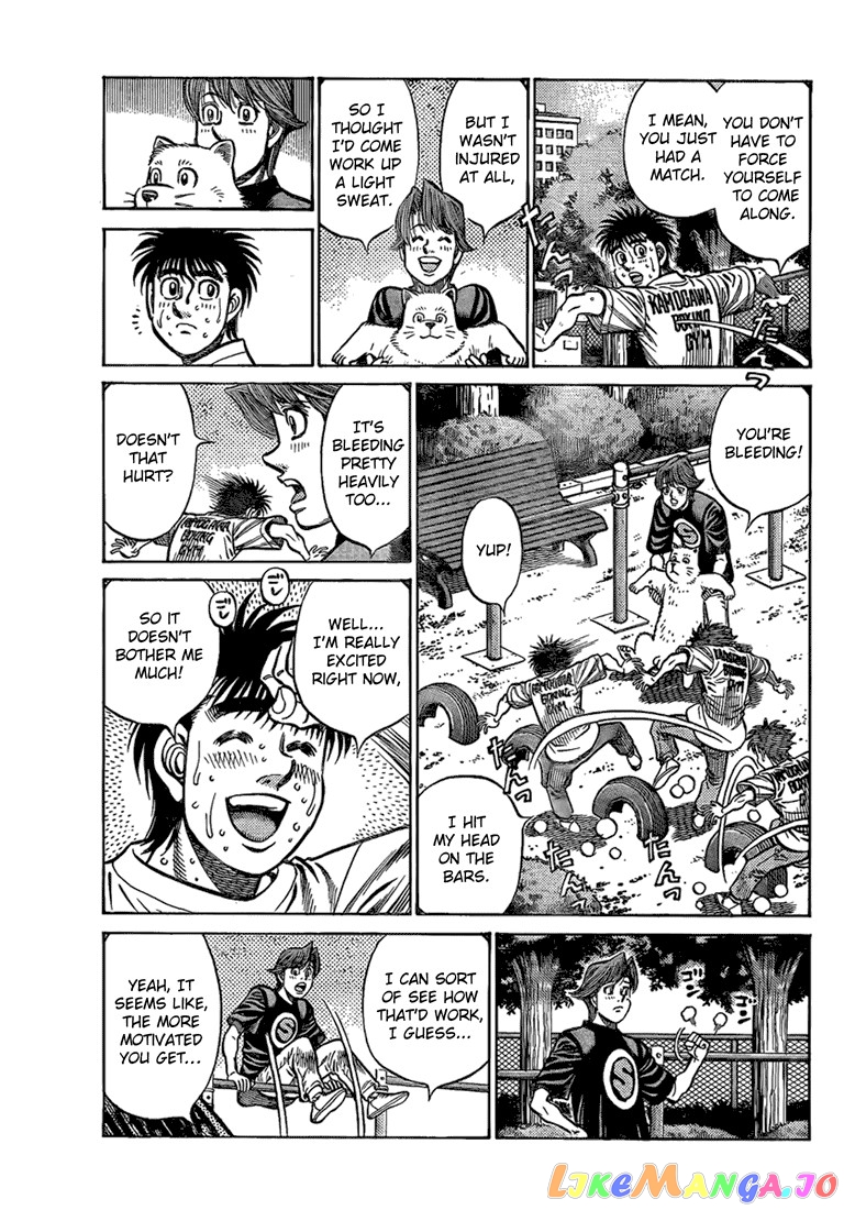 Hajime no Ippo Chapter 856 - page 5