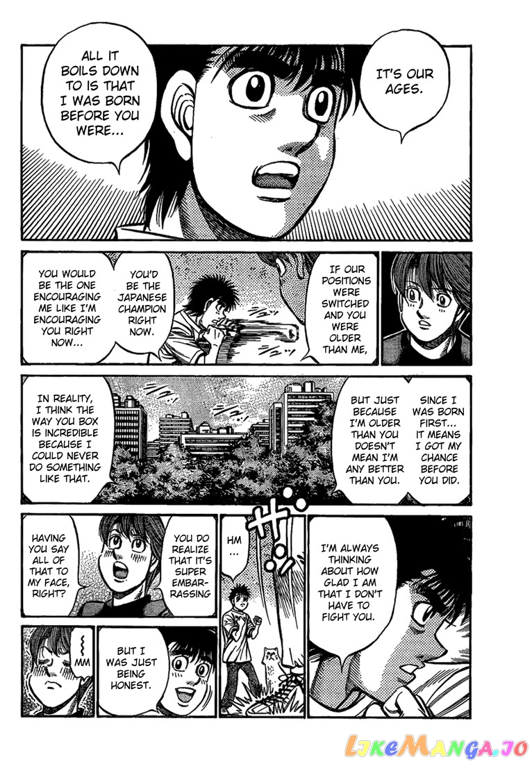 Hajime no Ippo Chapter 856 - page 8
