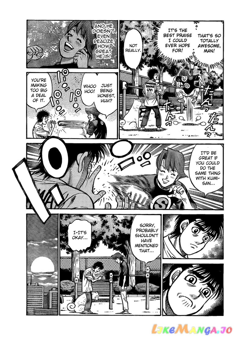 Hajime no Ippo Chapter 856 - page 9
