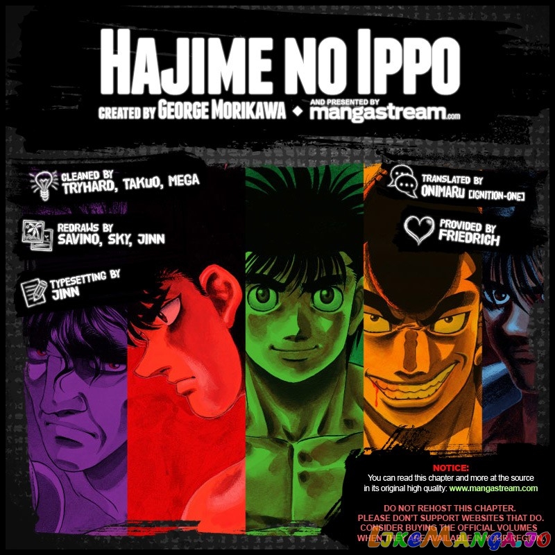 Hajime no Ippo Chapter 1028 - page 2