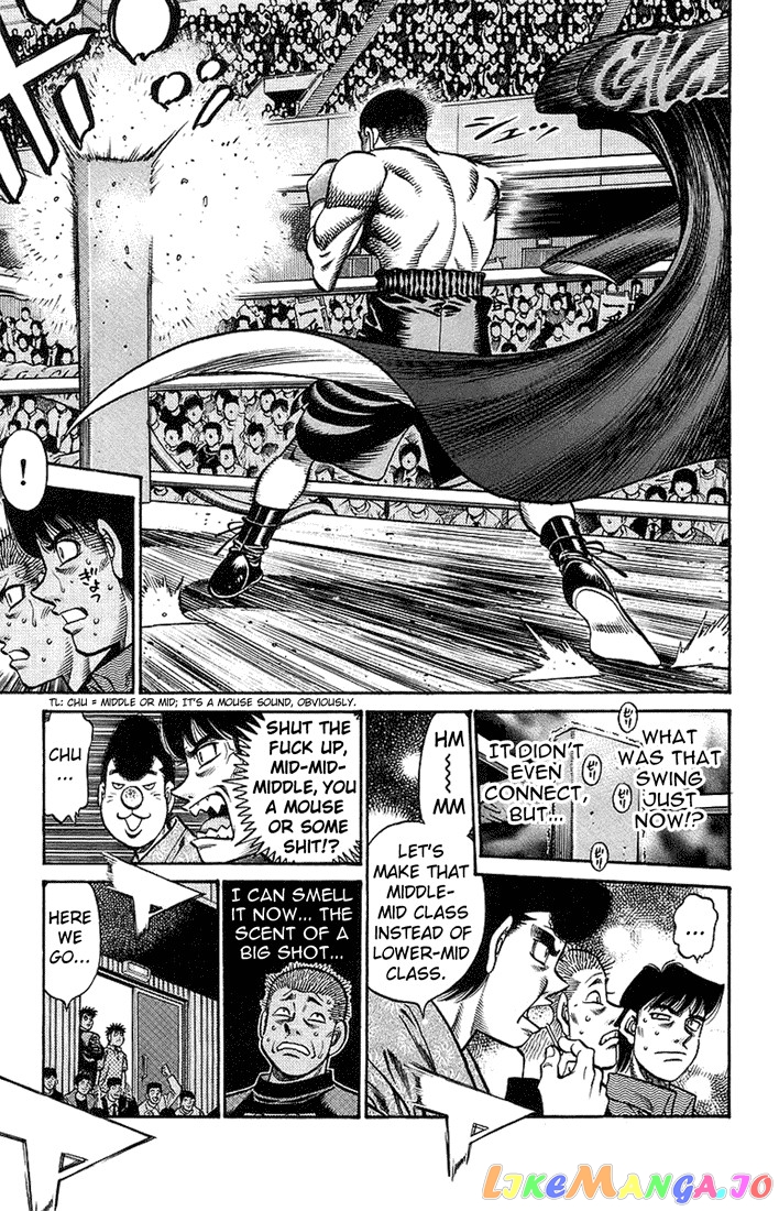 Hajime no Ippo Chapter 713 - page 13
