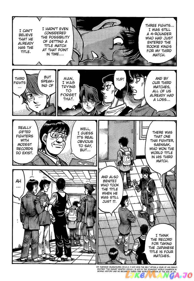 Hajime no Ippo Chapter 857 - page 4