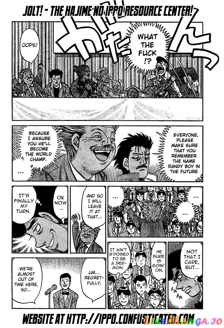 Hajime no Ippo Chapter 816 - page 13