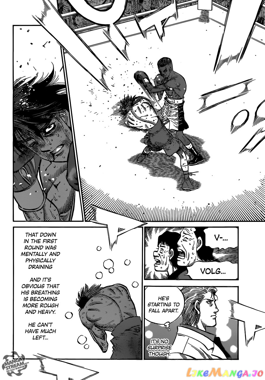 Hajime no Ippo Chapter 1000 - page 14