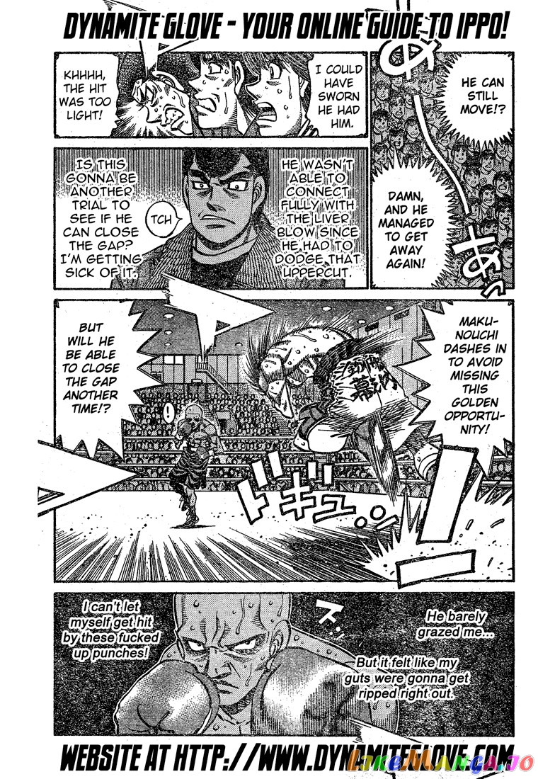 Hajime no Ippo Chapter 782 - page 7