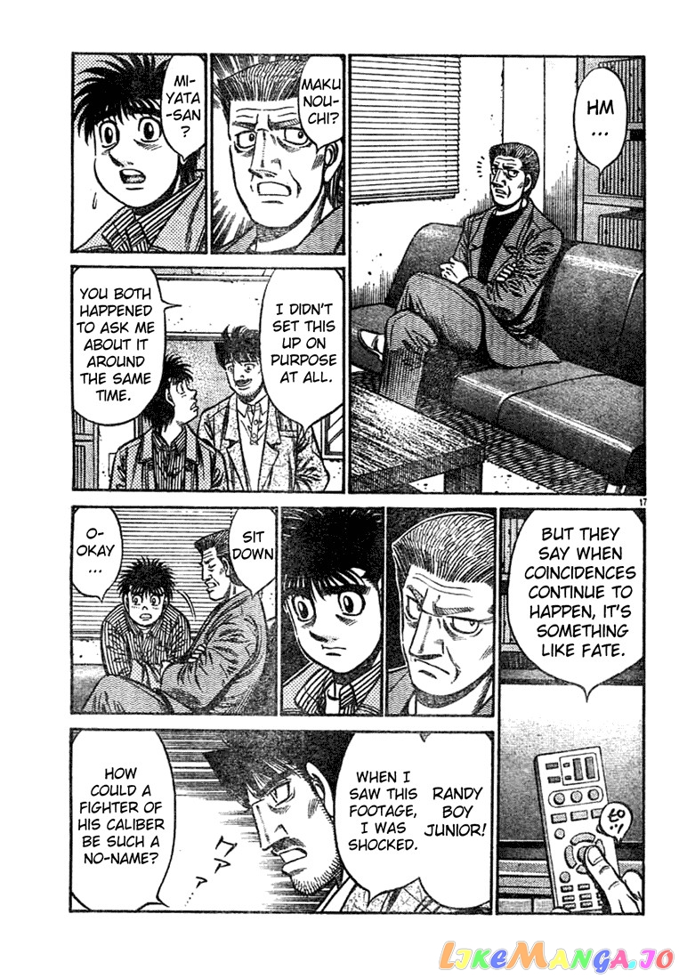 Hajime no Ippo Chapter 751 - page 17
