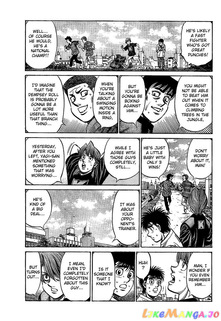 Hajime no Ippo Chapter 858 - page 5