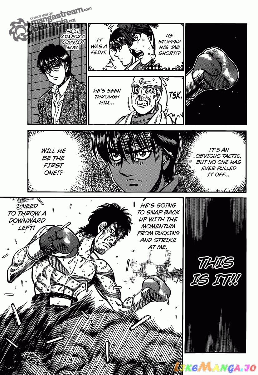 Hajime no Ippo Chapter 937 - page 8