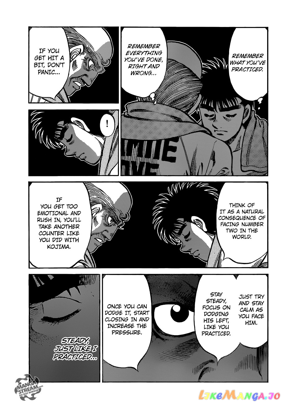 Hajime no Ippo Chapter 1030 - page 8