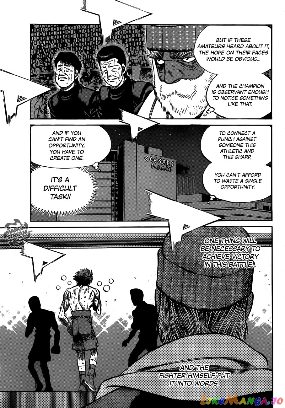 Hajime no Ippo Chapter 1001 - page 4