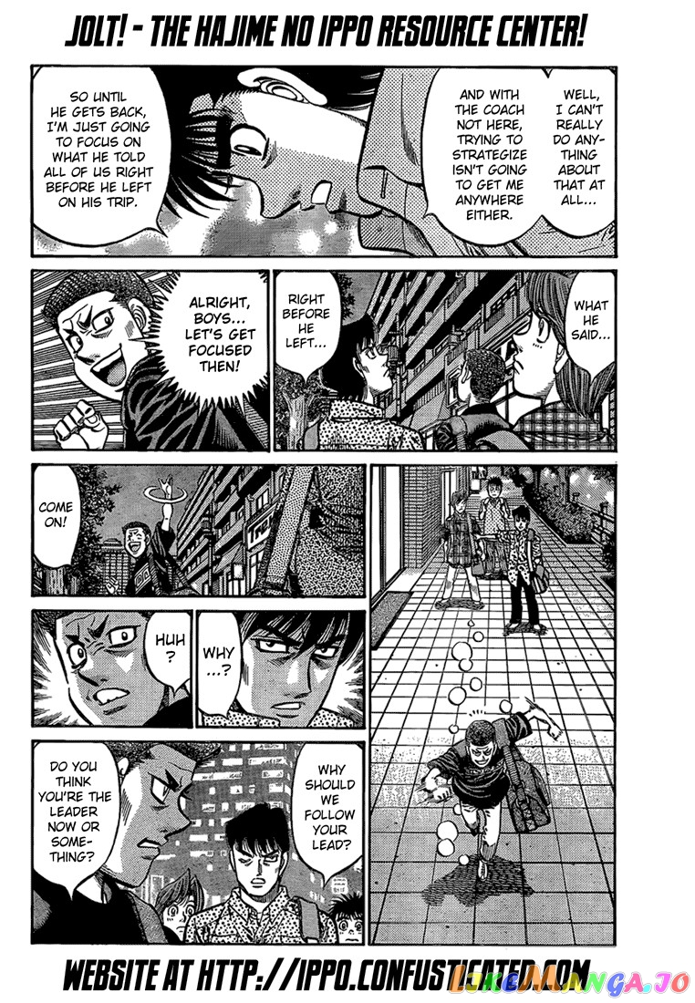 Hajime no Ippo Chapter 859 - page 12