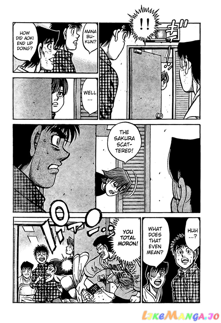 Hajime no Ippo Chapter 818 - page 14