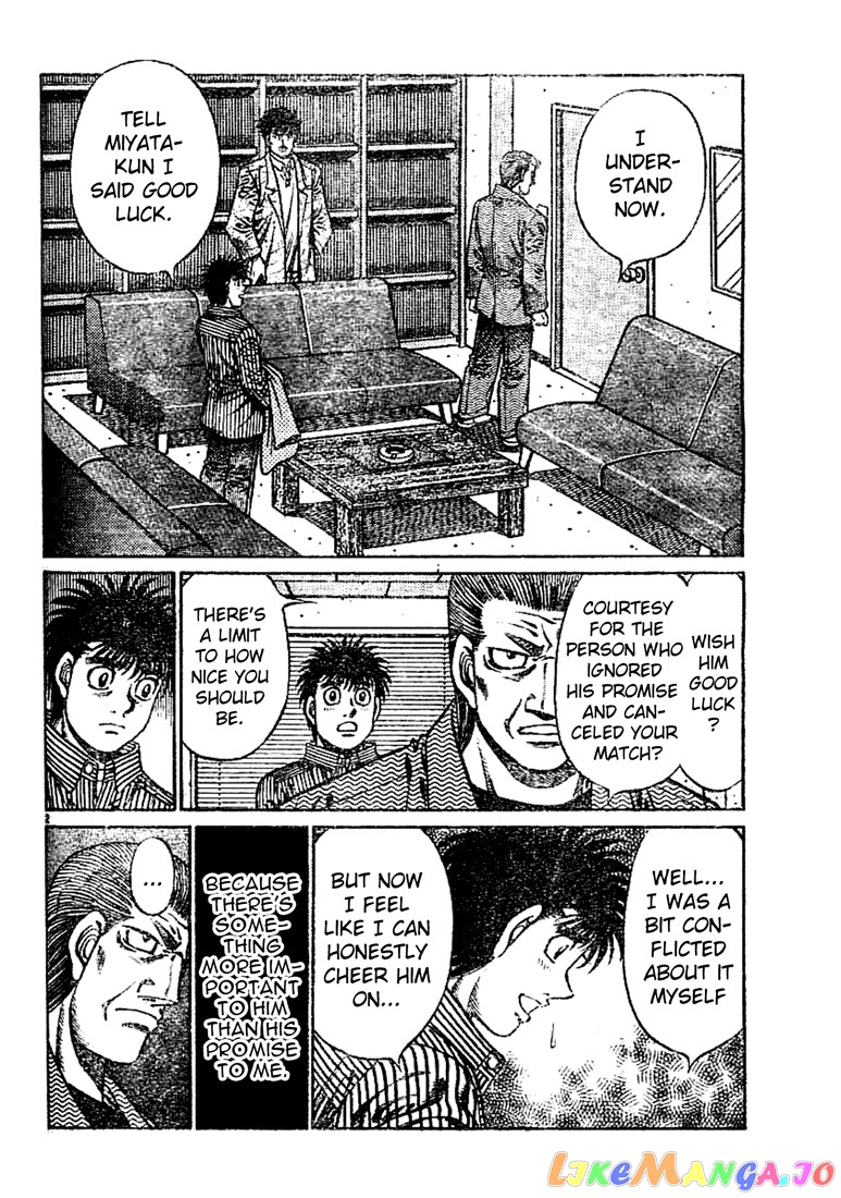 Hajime no Ippo Chapter 753 - page 2