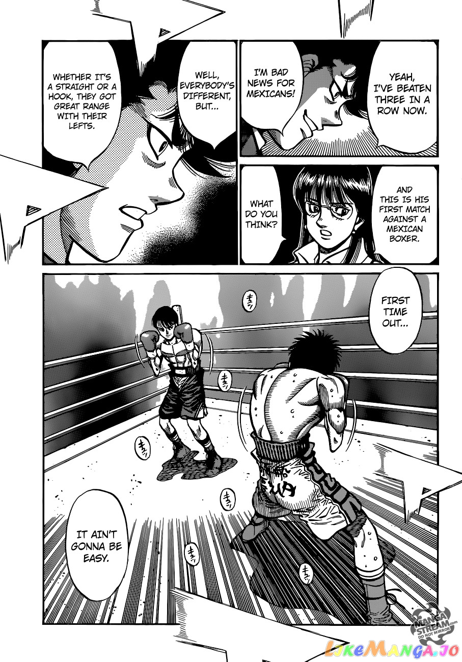 Hajime no Ippo Chapter 1032 - page 22