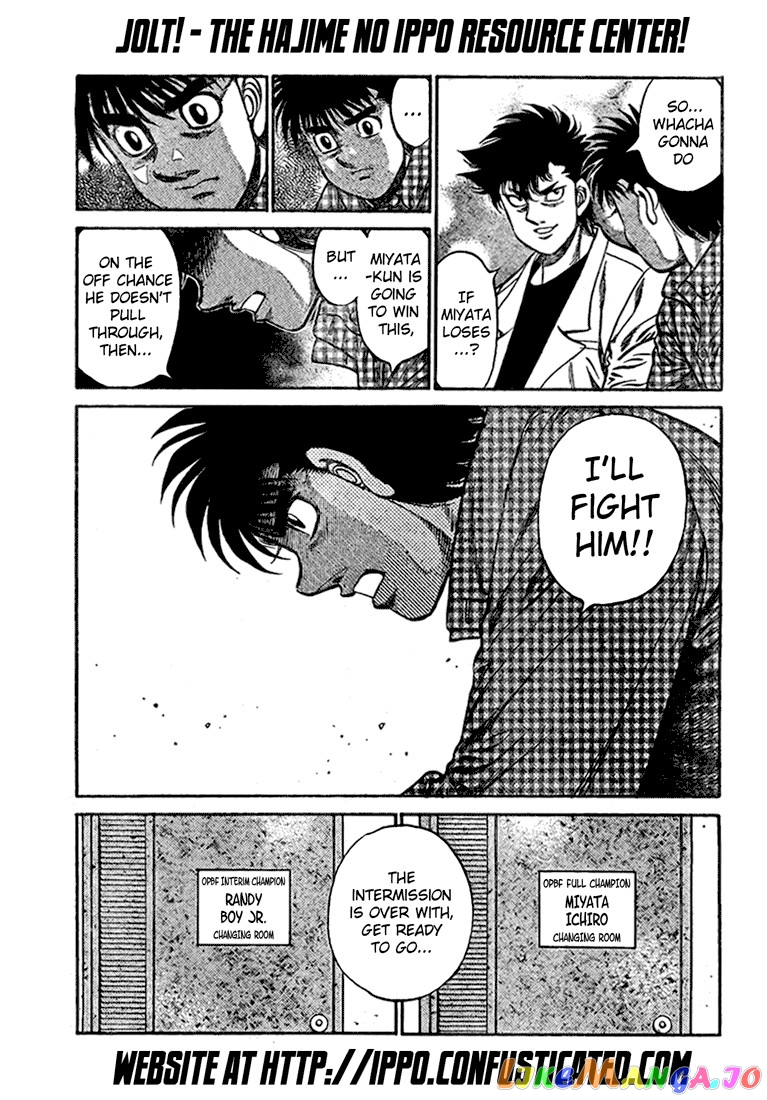 Hajime no Ippo Chapter 819 - page 15