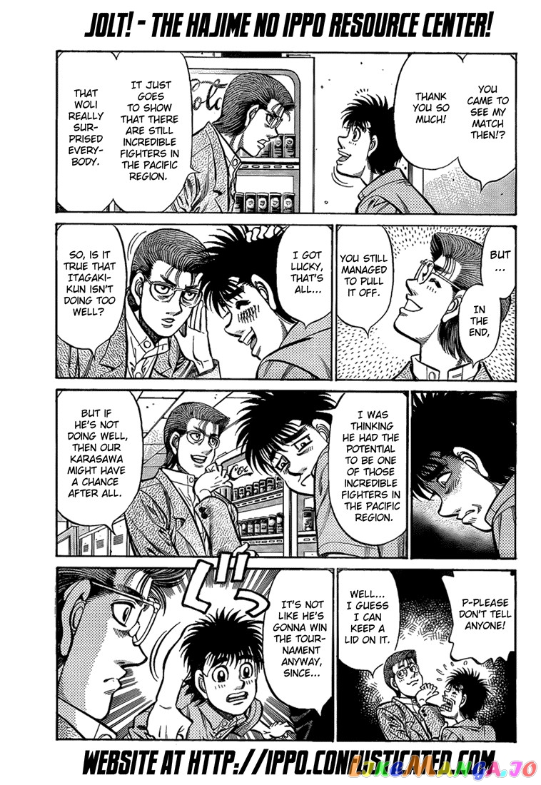 Hajime no Ippo Chapter 900 - page 9