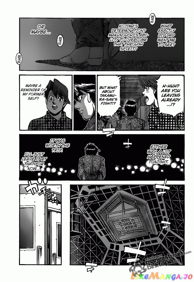 Hajime no Ippo Chapter 940 - page 9