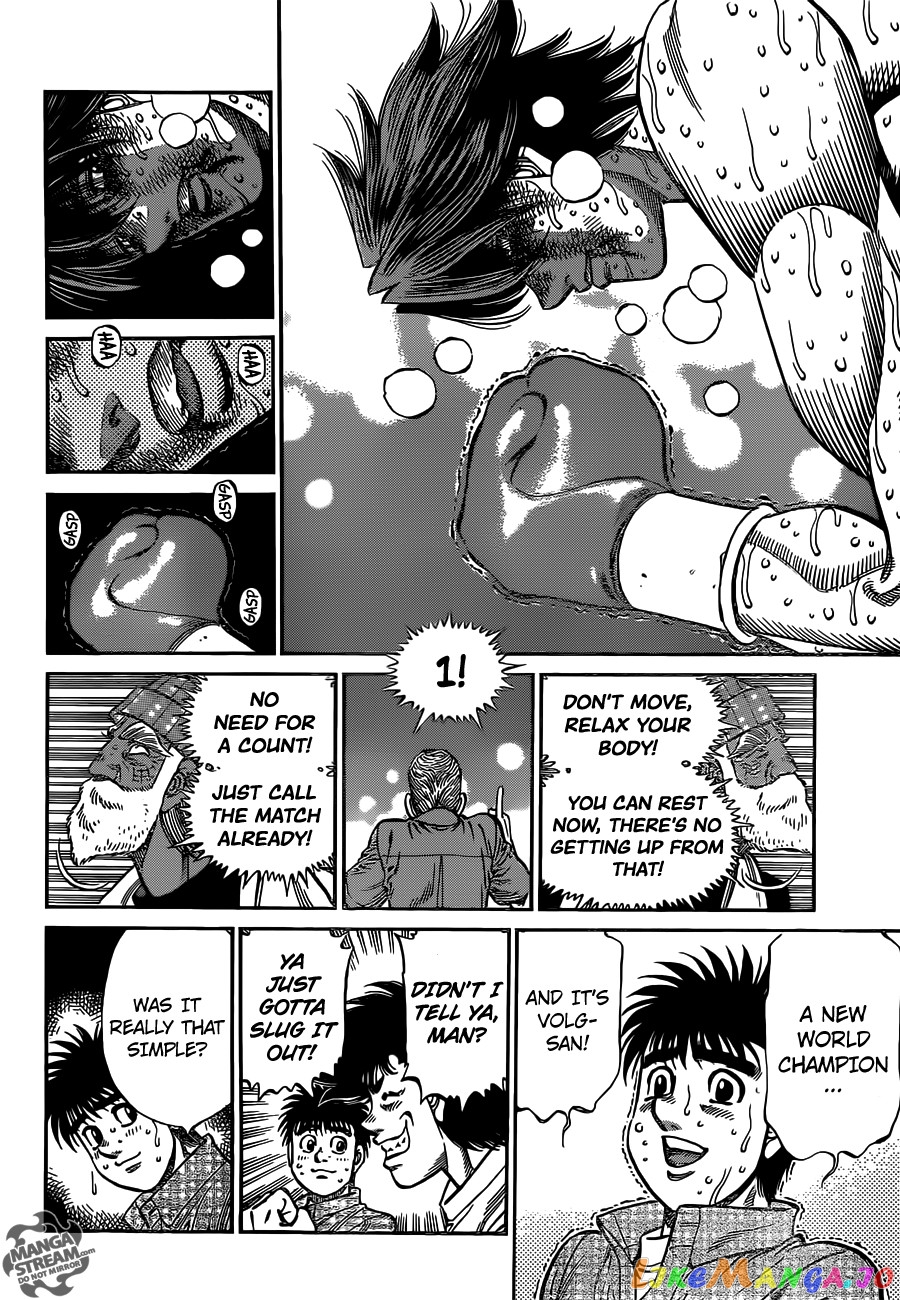 Hajime no Ippo Chapter 1004 - page 6