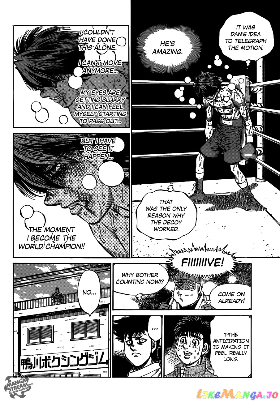 Hajime no Ippo Chapter 1004 - page 8