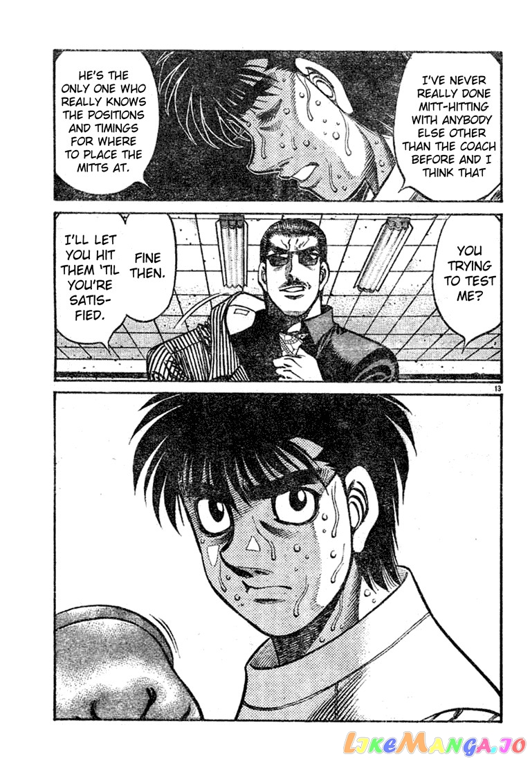 Hajime no Ippo Chapter 756 - page 13
