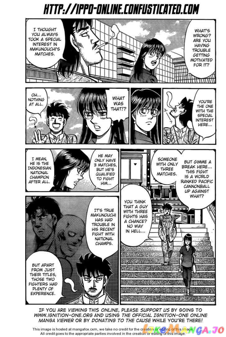 Hajime no Ippo Chapter 863 - page 4