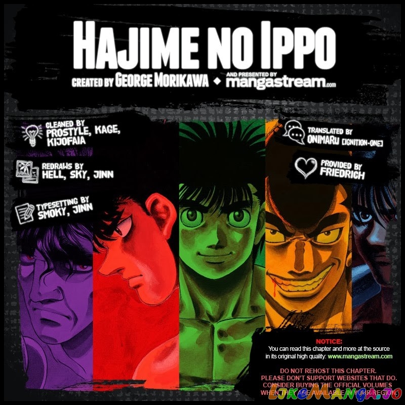 Hajime no Ippo Chapter 1035 - page 2
