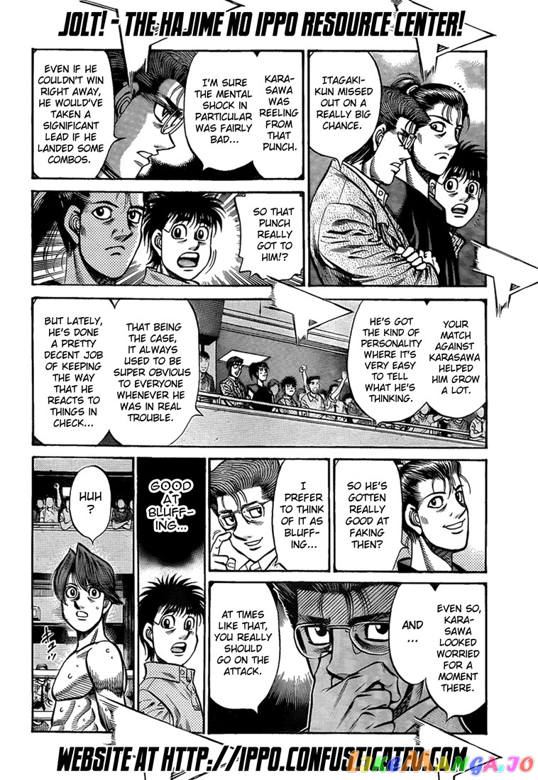 Hajime no Ippo Chapter 902 - page 10