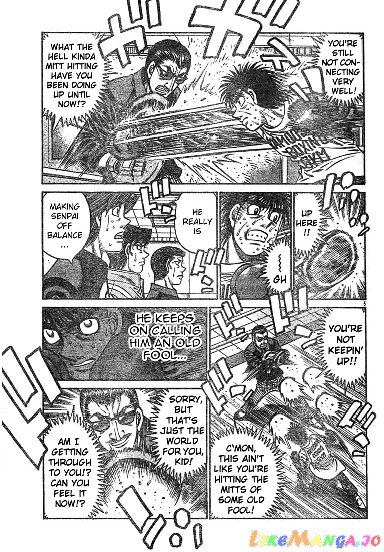 Hajime no Ippo Chapter 757 - page 5