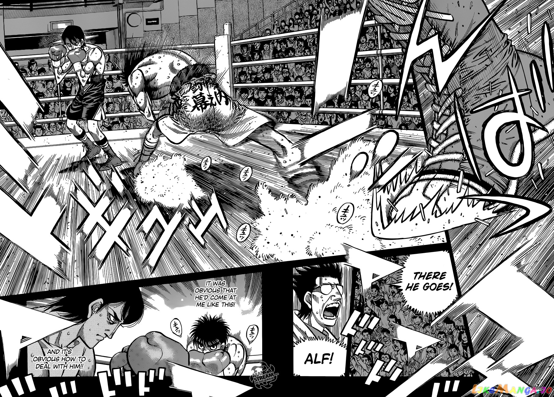 Hajime no Ippo Chapter 1036 - page 12